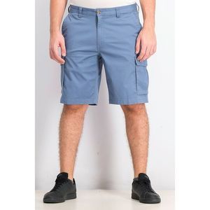 CLUBROOM Mens Blue Classic Fit Cargo Shorts 33